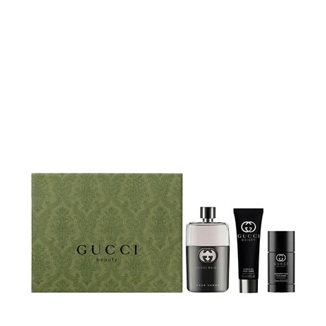 gucci guilty 3 piece set